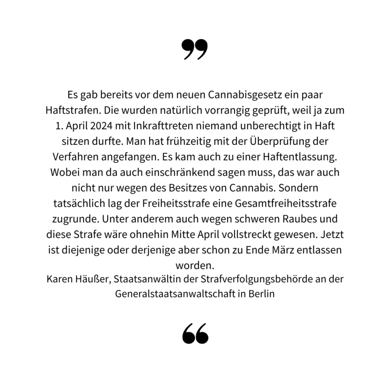 Zitat der Staatsanwältin der Strafverfolgungsbehörde in Berlin